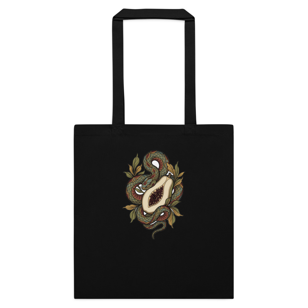No Dar Papaya design — No dar papaya — Cotton tote bag
