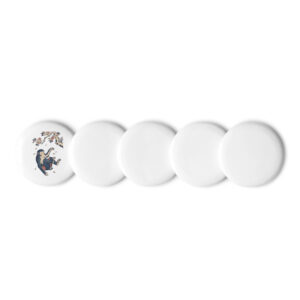 Sayings of the World — Pin Set — five pin buttons