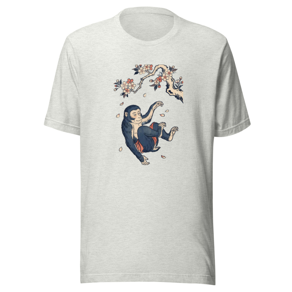 Even Monkeys Fall From Trees — Tee - Image 2