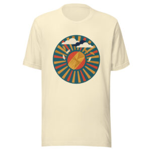 Born for Tamal tee in natural, artwork only